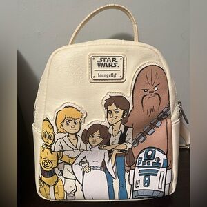 Loungefly Star Wars Cream Backpack
